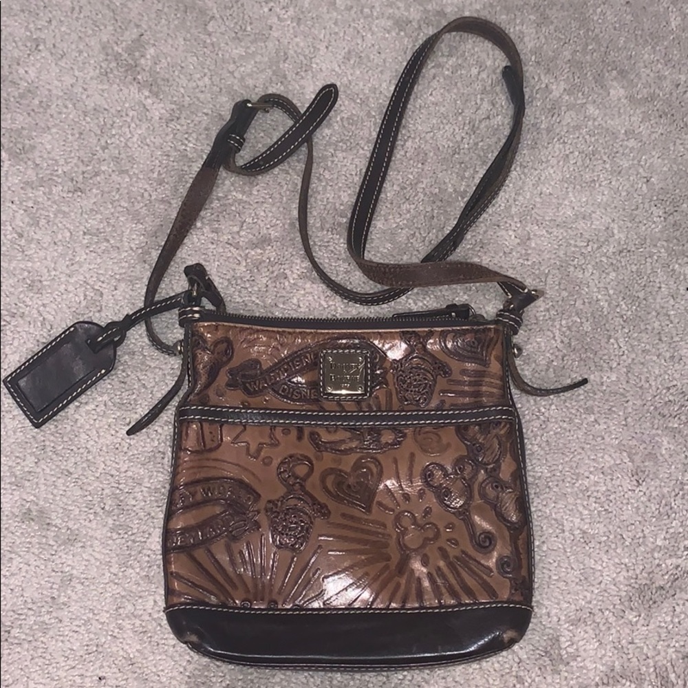 Brown Leather Disney Dooney & Bourke Purse